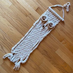 Macrame owl